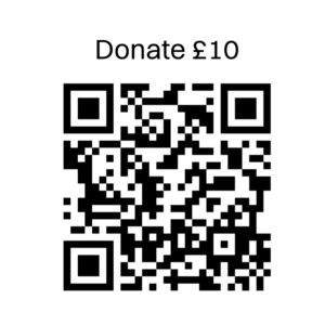 QR Code to donate £10